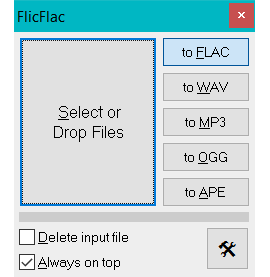 convert flac to wav files