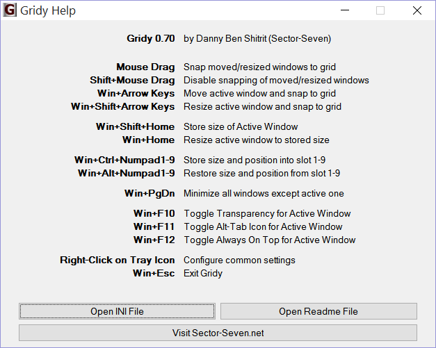 Portable Gridy Windows 11 download